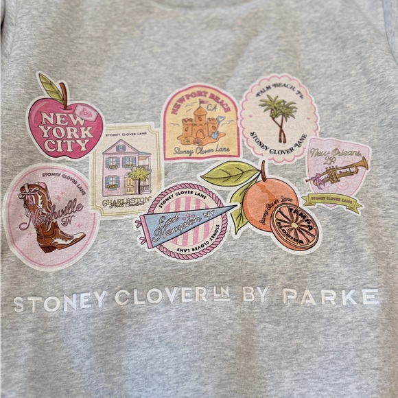 NIB Parke Stoney Clover NYC Fleece Mockneck - Picture 8 of 8